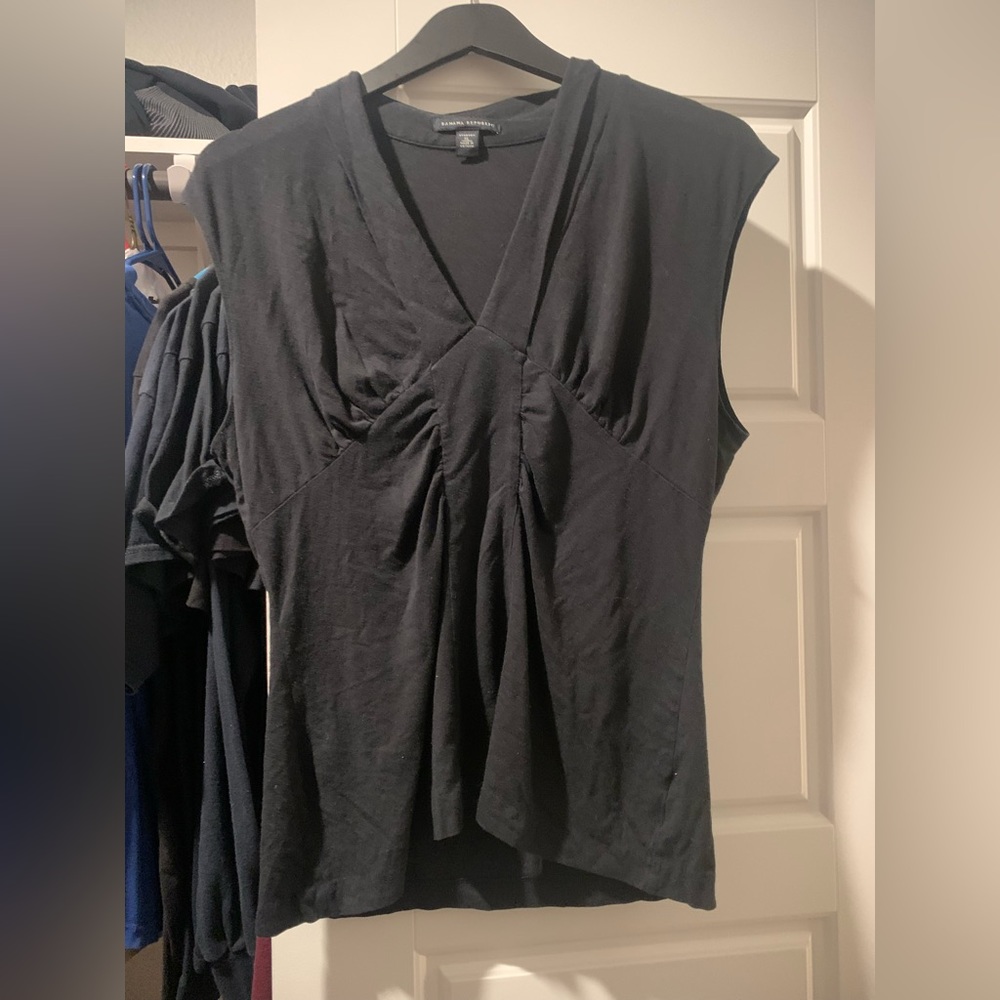 Banana Republic sleeveless top.